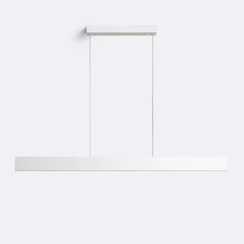 Suspension barre 120cm led 30w-cct-2800lm-bureau acceuil table ilot cuisine
