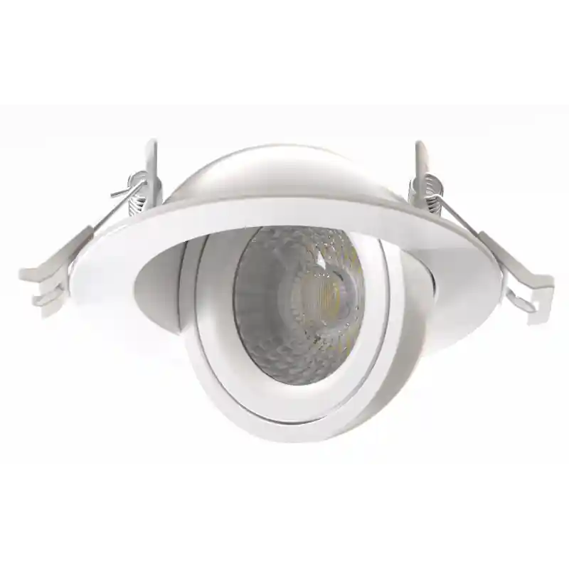 Spot 8w led rt2020 kameleon 360 variable ip65 recouvrable rond blanc 80mm-bbc-2700k-4000k-6000k