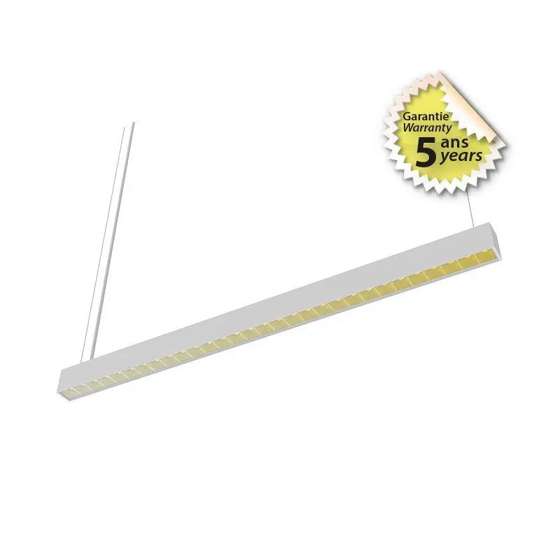 Linéaire LED réflecteur Blanc CCT 24W Dimmable DALI -1200 mm - Garantie 5 ans