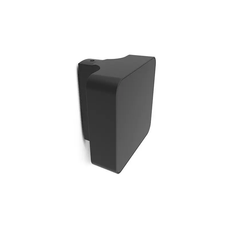 Applique Murale LED ronde 10W 3000K Noir IP65