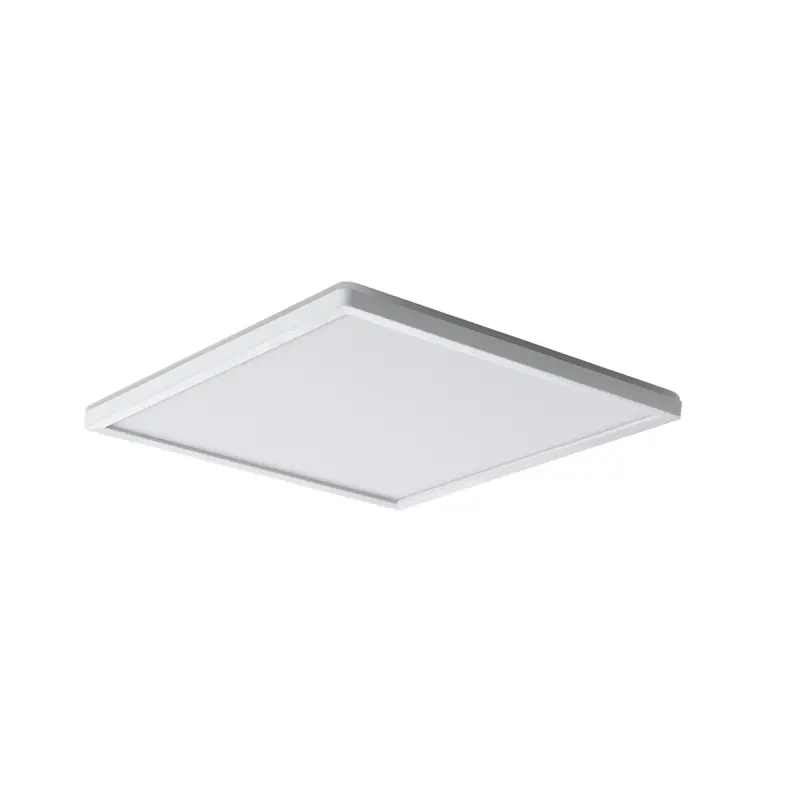 Plafonnier carré blanc LED 17,5W-1750lm--4000k-ip54-AZPO