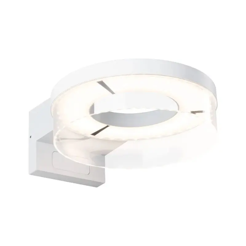 Applique d‘extérieur LED Capera Détecteur de mouvement IP44 231mm 3000K-700lm 230V blanche