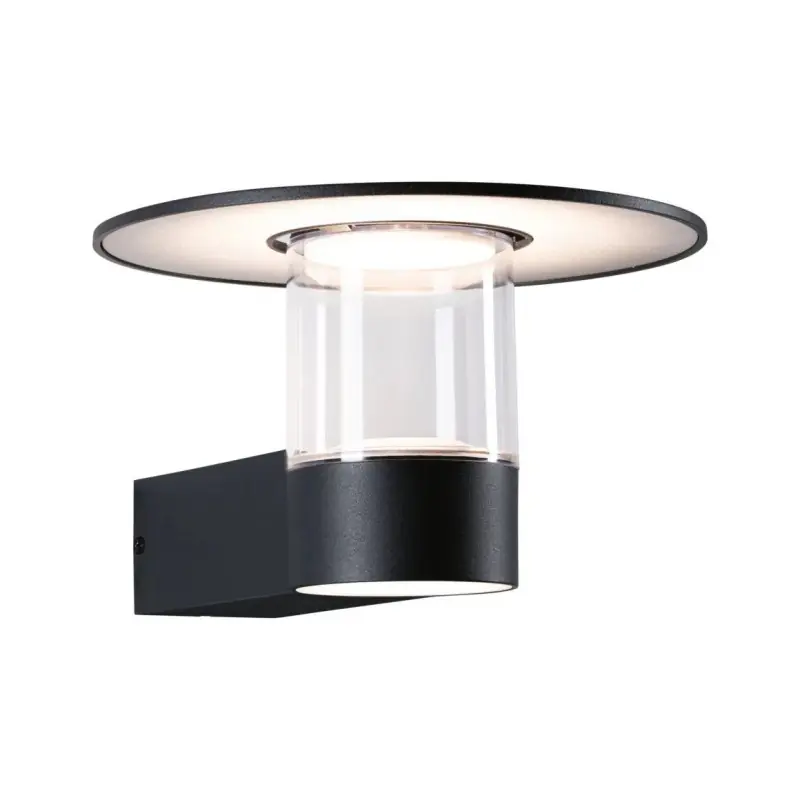Applique extérieur LED Sienna Détecteur hf résistant à l‘eau de mer IP44 3000K 500lm Anthracite