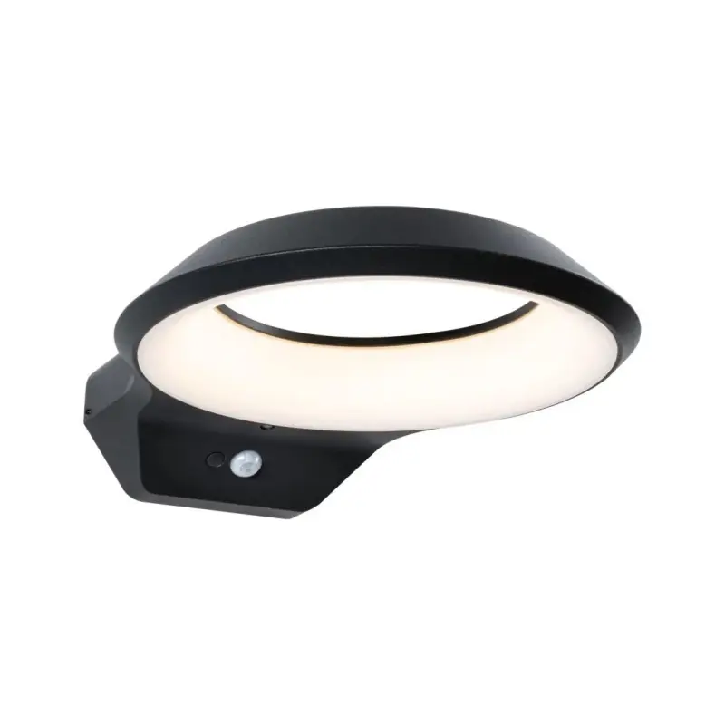Applique extérieur LED Anela Détecteur de mouvement IP44 3000K 12,5W 700lm Anthracite