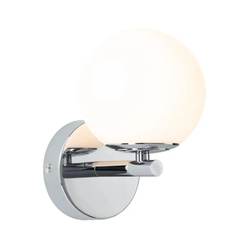 Applique salle de bain LED Gove IP44 3000K 400lm 230V 5W Chrome/Satiné