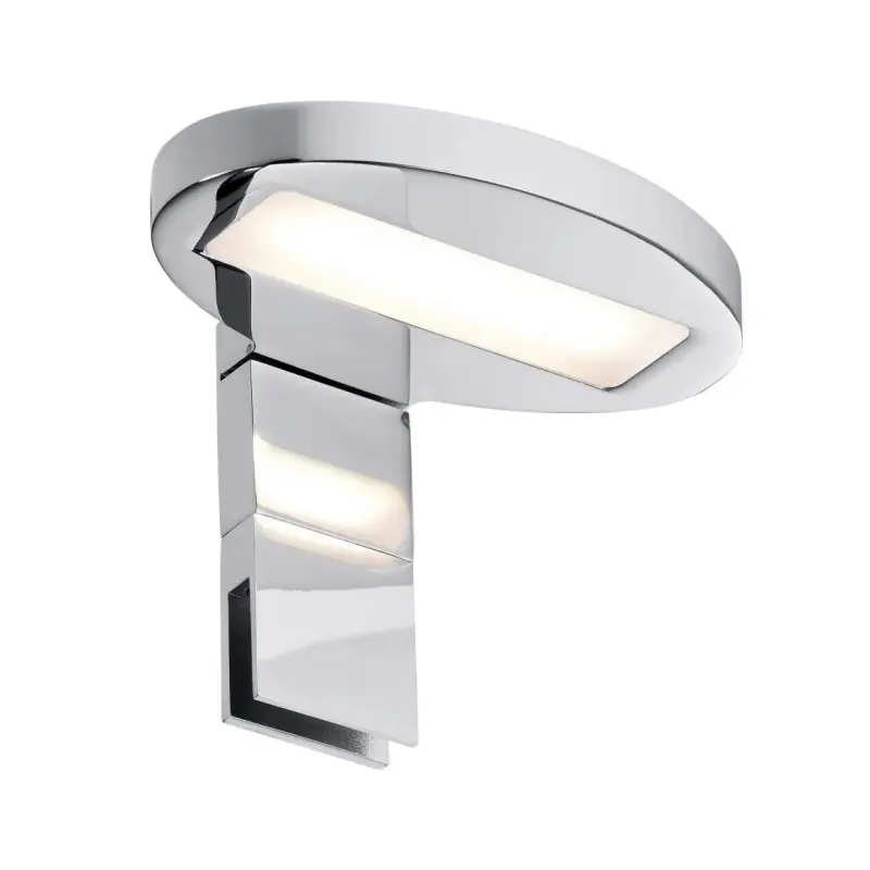 Galeria Éclairage de miroir LED Oval IP44 2700K 280lm 230V 3,2W Chrome