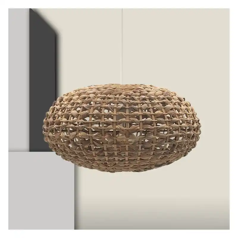 Suspension en rotin 40cm ip20 culot e27