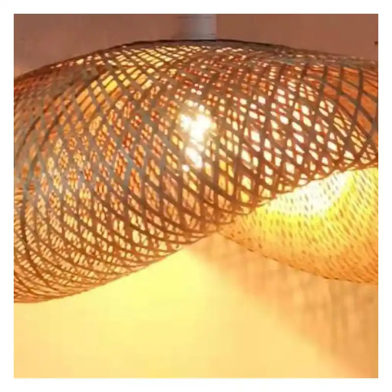 Suspension 68 cm en rotin ip20 culot e27