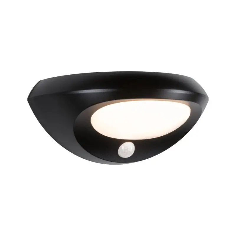 Applique solaire détecteur de mouvement IP44 sorova 3000K 3,5W 220lm Anthracite