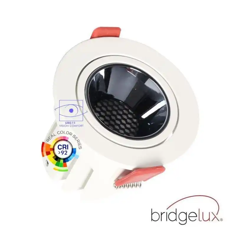 Encastrable led orientable 5-8-12w basse luminance-ip20-ugr11-irc 92