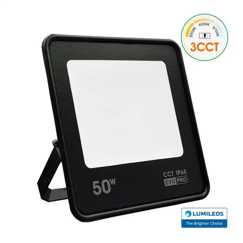 Projecteur led cct 200w-22000 lumens-noir-3000k-4000k-5700k