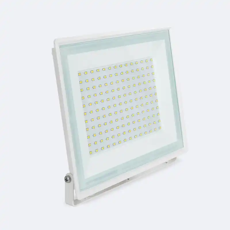 Projecteur led 100W blanc extra plat ip65 10000 lumens etanche exterieur rocaille jardin