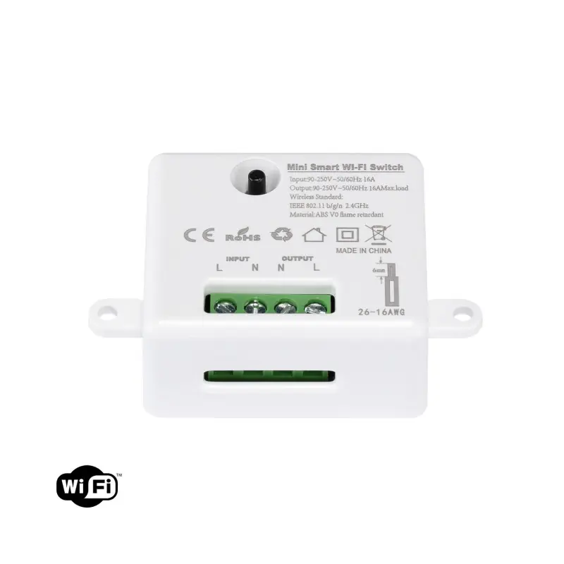 Module WiFi variateur triac Compatible avec bouton poussoir