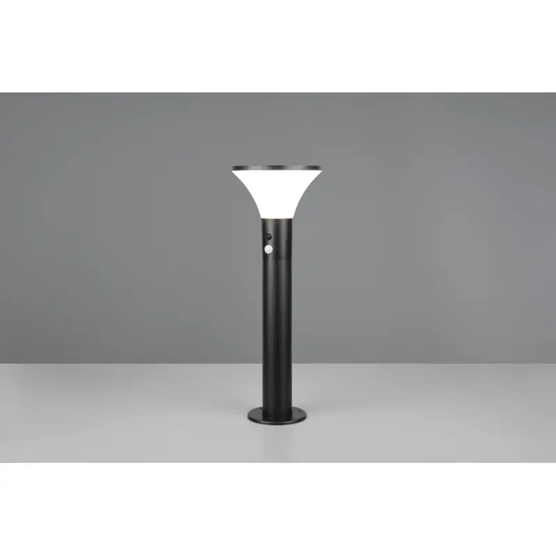 Borne potelet balise solaire détecteur mouvement hybride 50cm-500lm-4000k-trio gorda