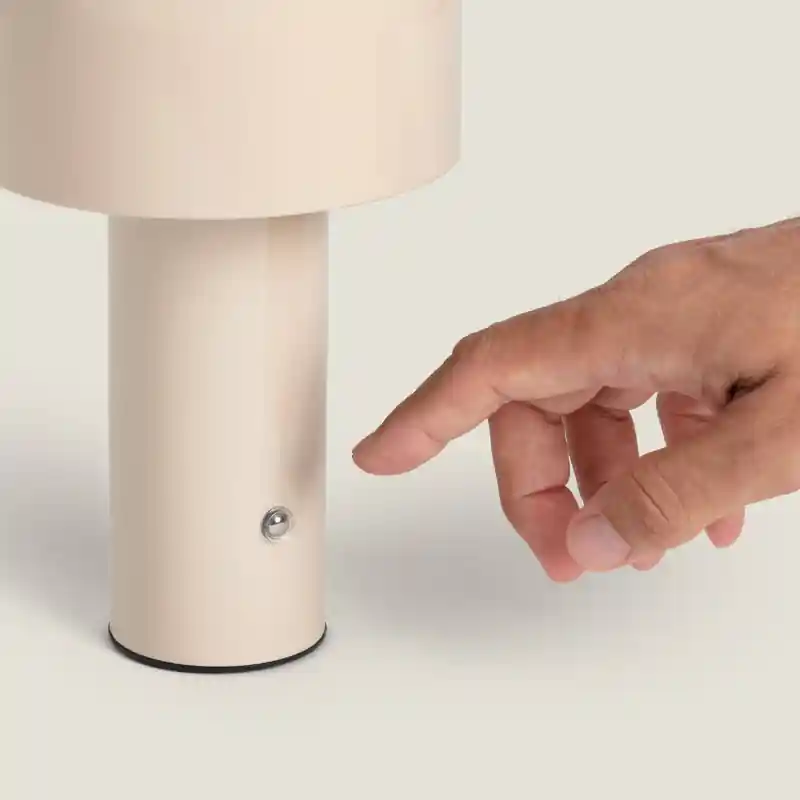 Lampe à Poser LED 2W Portable Métal Batterie Rechargeable usb