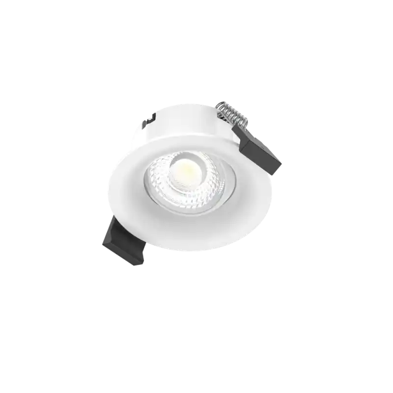 Spot 5w led downlight rt2012 dimmable revo ip65 recouvrable rond-bbc-selectionneur de temperature 2700k-3000k-4000k