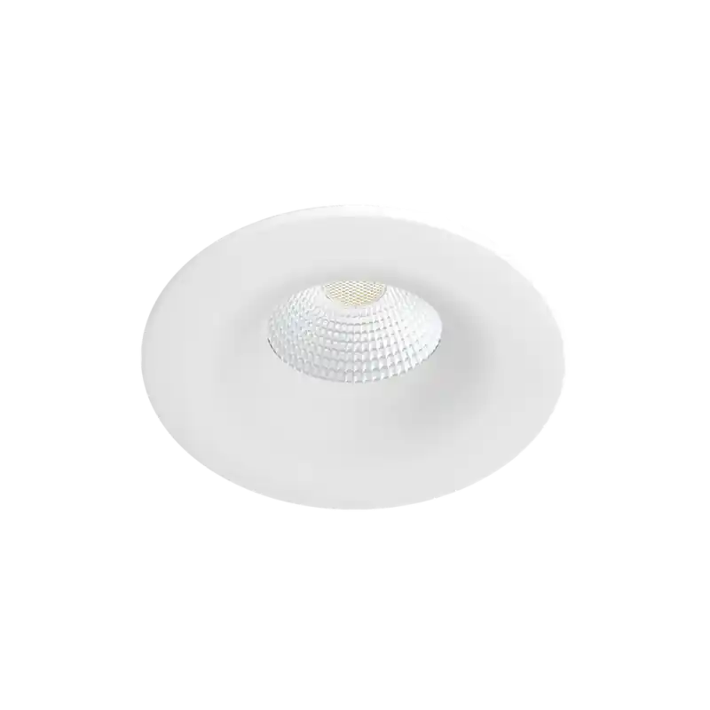 Spot 6w led downlight rt2012 dimmable divo basse ip65 recouvrable rond-bbc-selectionneur de temperature 2700k-3000k-4000k