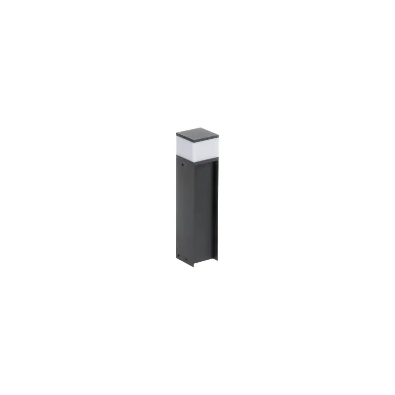 Poteau de jardin noire 30cm culot g9 DASTEN 30 B