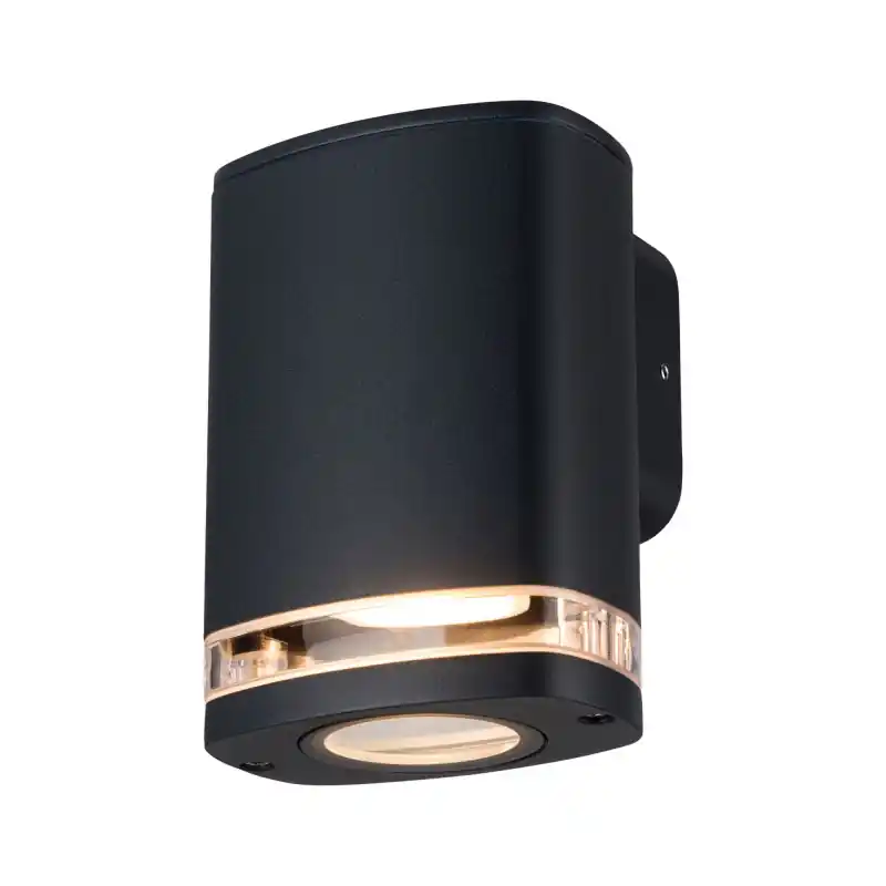 Applique exterieure ip54 NOIRE simple gu10 ZEVI