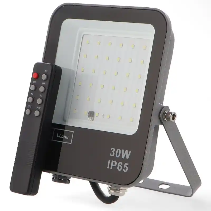 Projecteur Led 30W Avec Détecteur de Mouvement invisible télécommandeelecommande