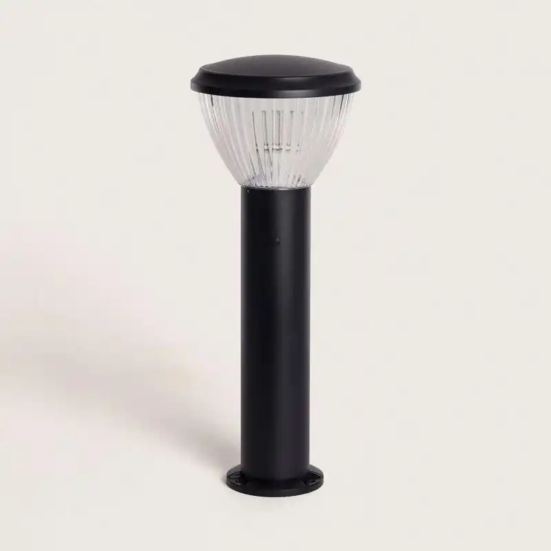 Borne led balise noire 65cm-ip65-culot e27