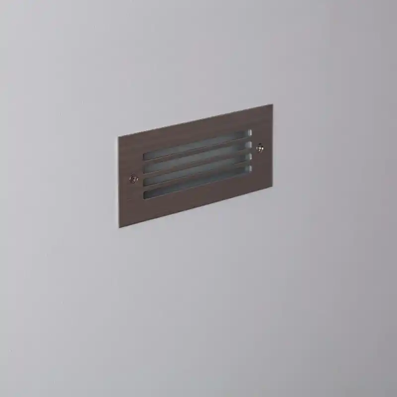Balise Encastré extérieur rectangle grille intérieur 4w 350lm
