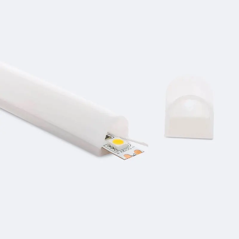 Profilé silicone encastrable Ruban LED 10mm
