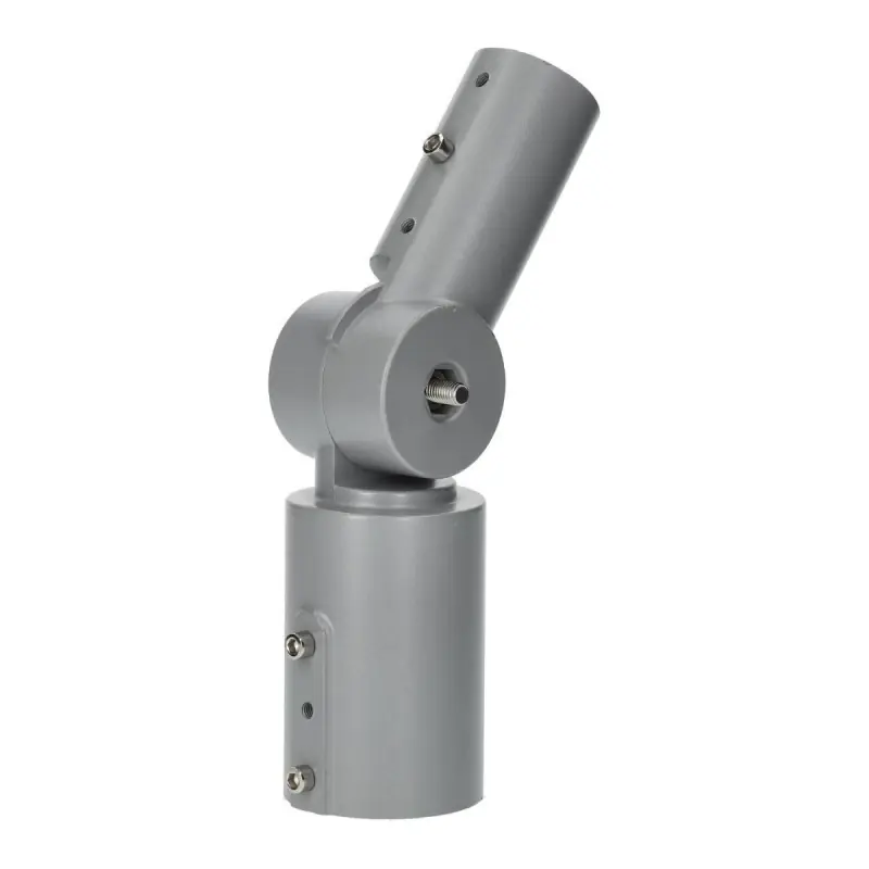 Rotule angle 90° mat 70mm/60mm tête lampadaire candélabre led