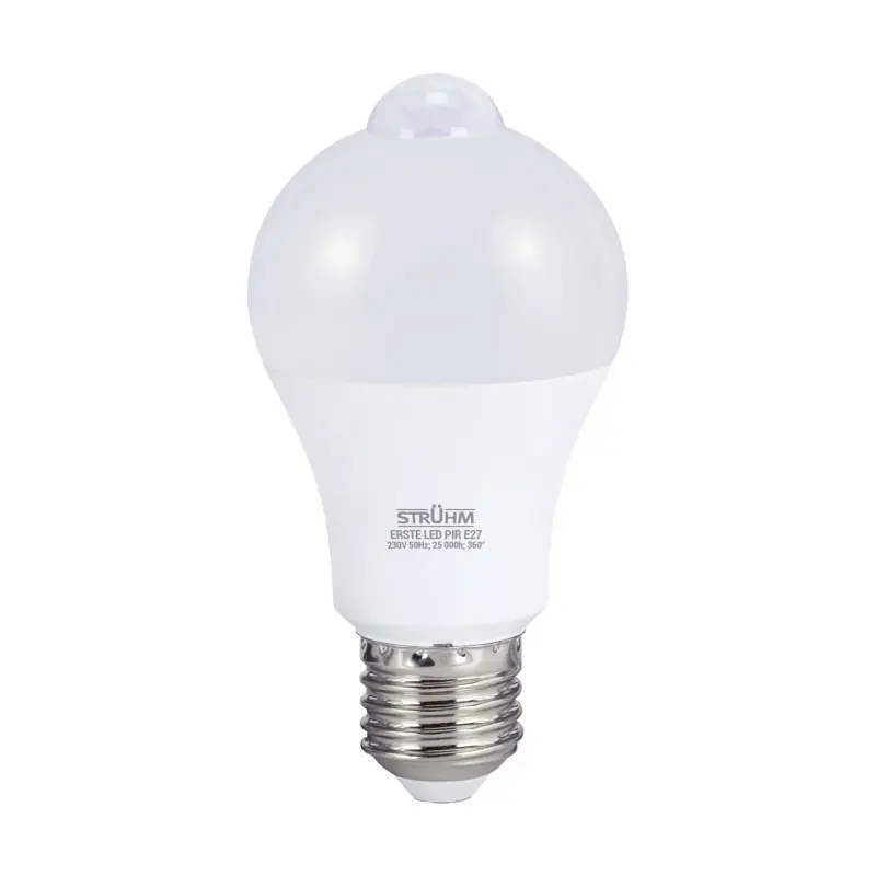 Ampoule led avec détecteur de mouvement ir culot e27