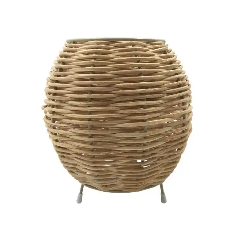 Lampe de table style panier douille e14 déco