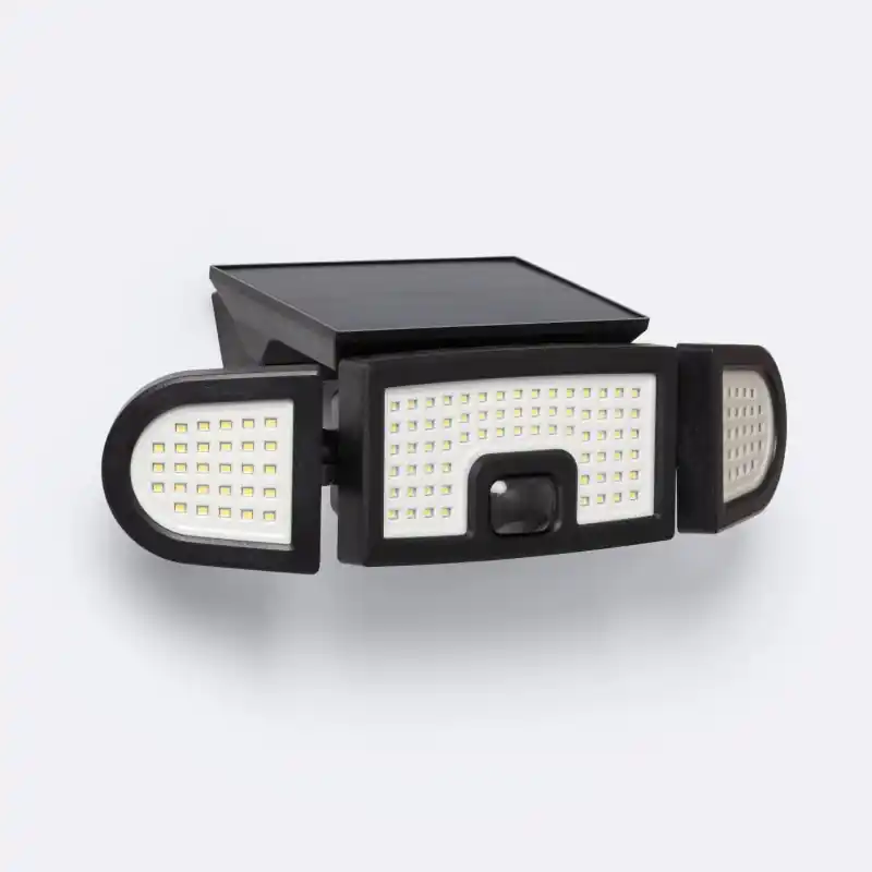 Applique solaire détecteur de présence led orientable-6000k-500lm-ip65