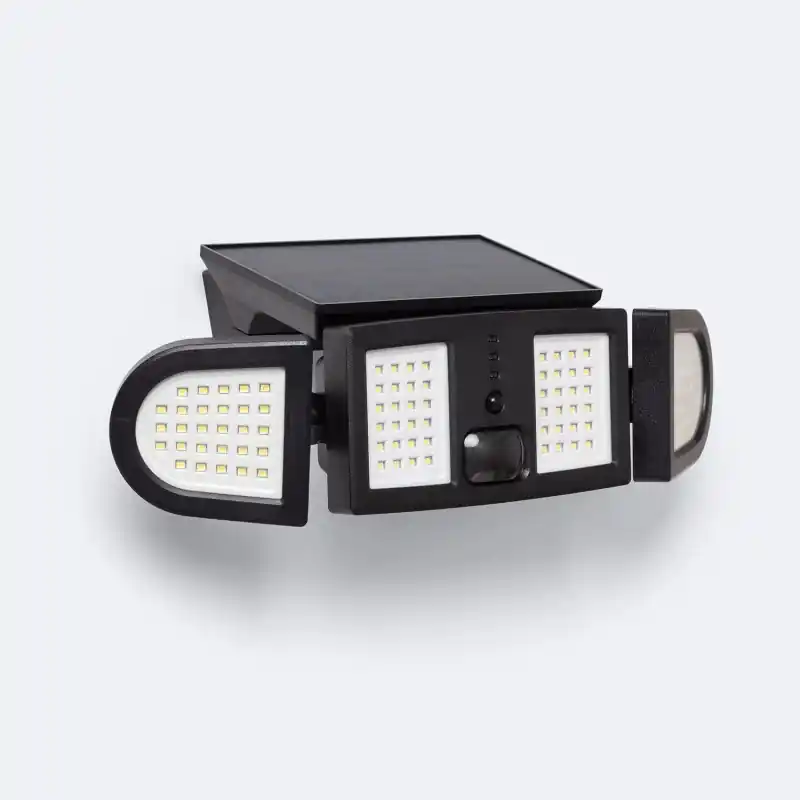 Applique solaire détecteur de présence led orientable-6000k-400lm-ip65