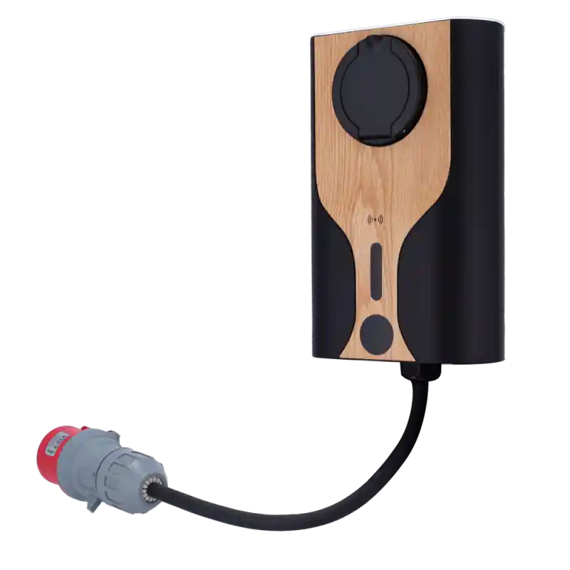 Chargeur portable pour véhicules électriques Puissance 22kW / 32A / Triphasée