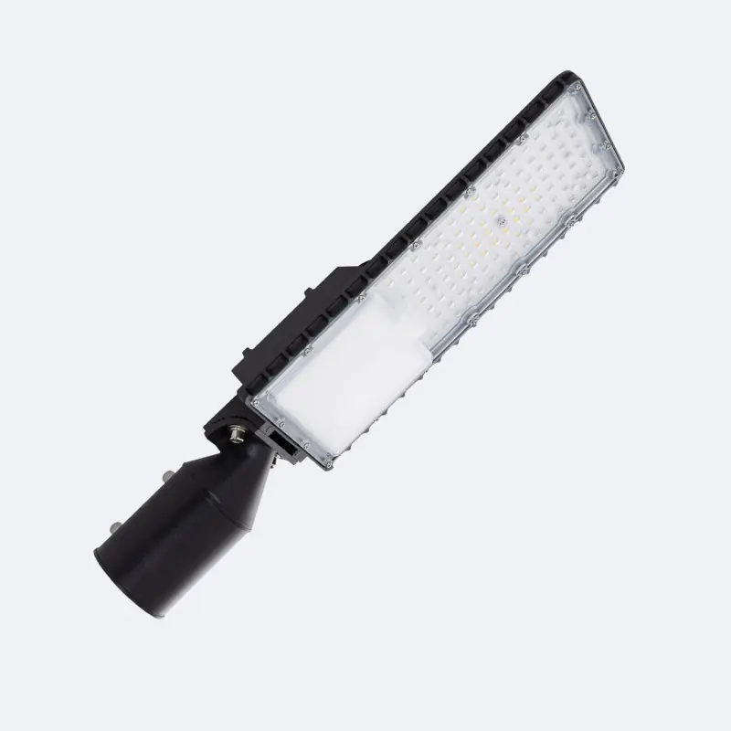 Tête de mat candélabre 50w led 7000lm éclairage public capteur crépusculaire