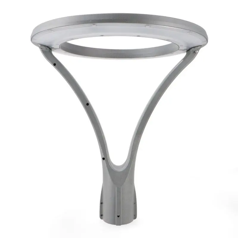 Tête lampadaire mat droit led philips 100w-8000 lumens gris
