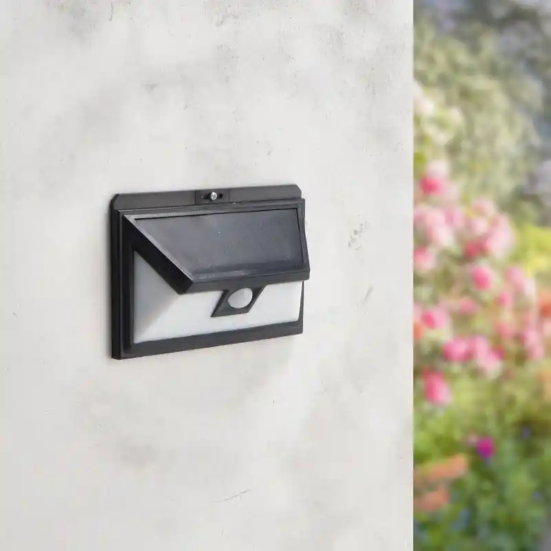 Applique led solaire détecteur de mouvement 6w-300lm