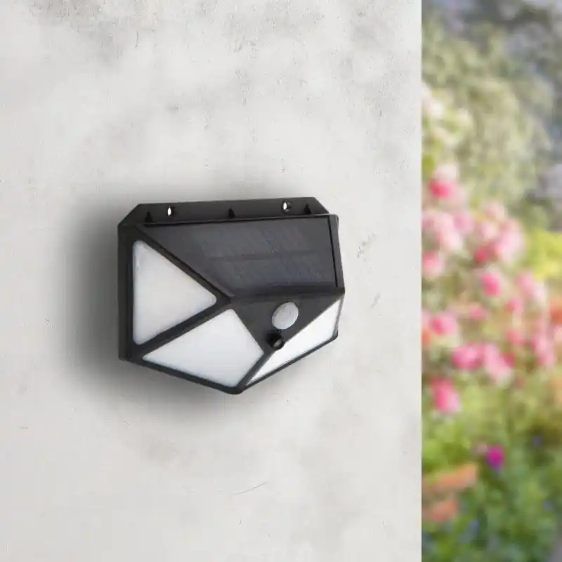 Applique led solaire détecteur de mouvement 10w-450lm