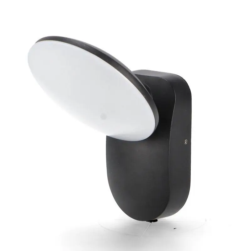 Applique murale exterieur 10w led-3000k-920lm-rond ou carré