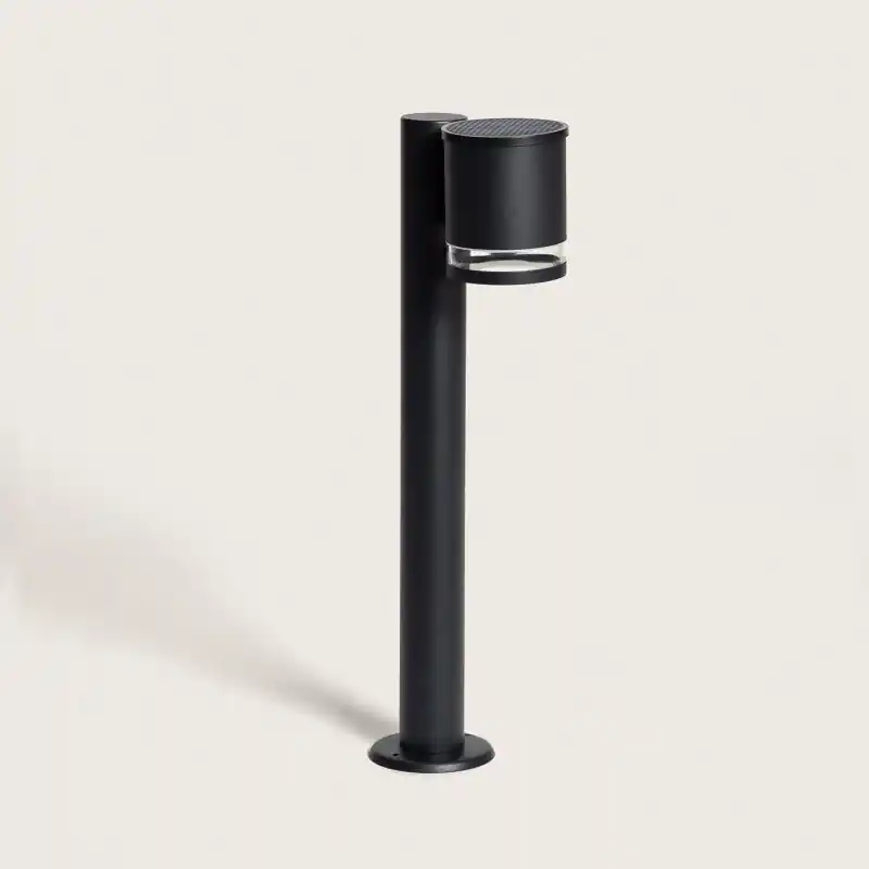 Borne potelet solaire détecteur de mouvement 50cm 1w led 100 lumens 3000k