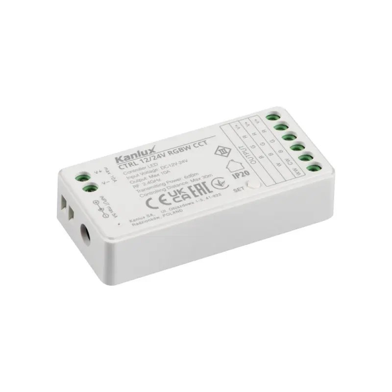 Contrôleur pour bandeaux LED CTRL 12/24V RGBW CCT