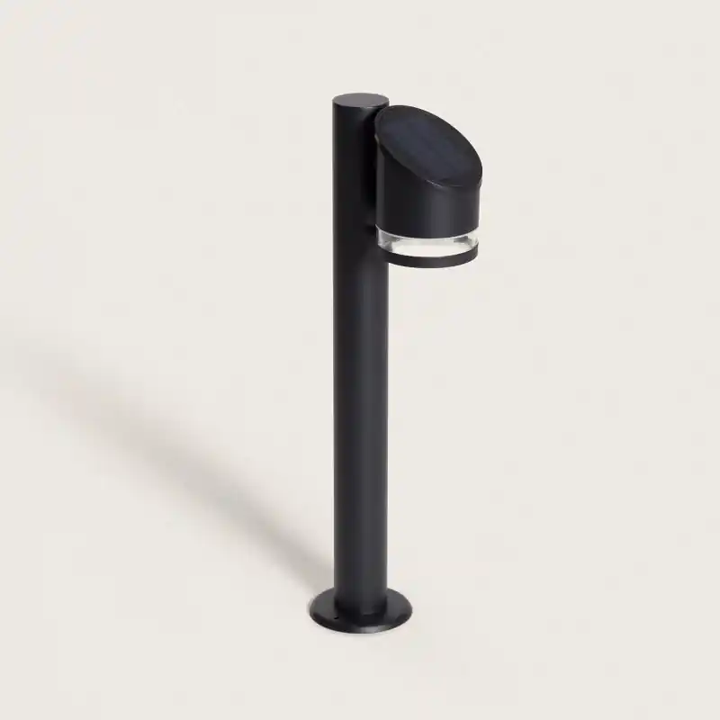 Borne potelet solaire capteur crépusculaire 50cm 1w led