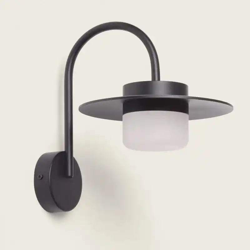 Applique exterieure led 6W noire-500 lumens-ip54