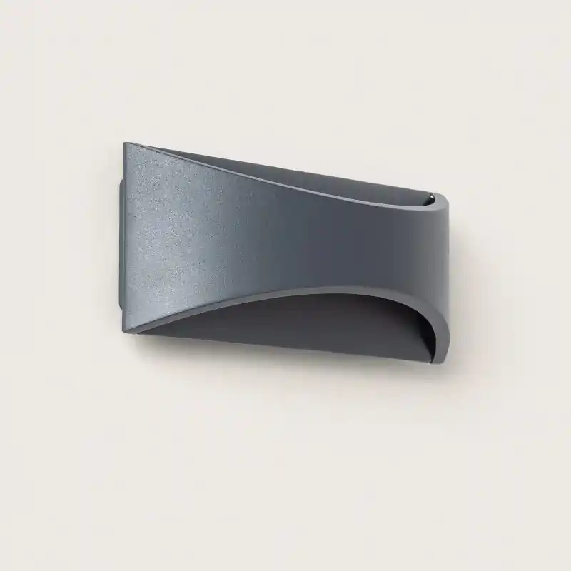Applique exterieure led 7W cct rectangulaire eclairage haut et bas
