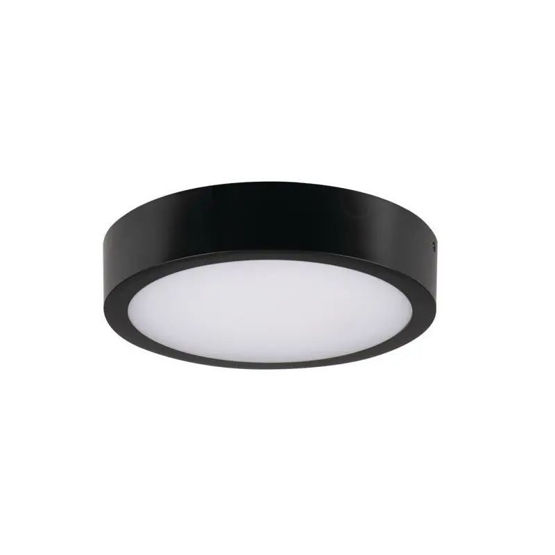 Plafonnier hublot rond noir led DABER 8-13W CCT B-ip66