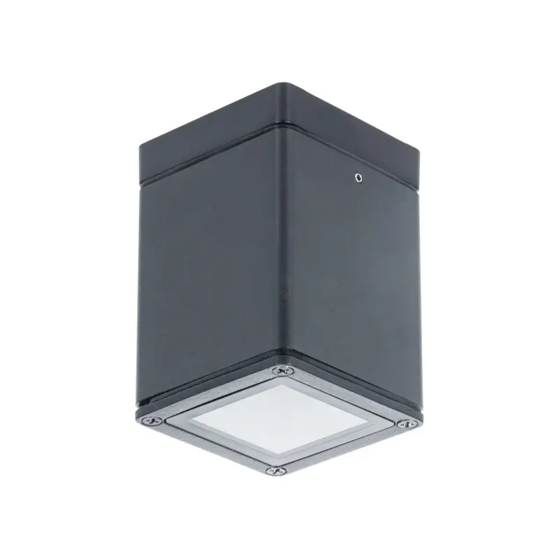 Plafonnier exterieur Luminaire ip44 gris anthracite gu10