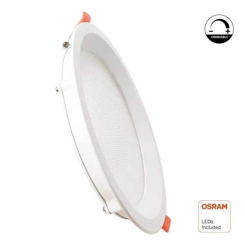 Encastré led 24w cct led Osram 3000 lumens dimmable ugr17
