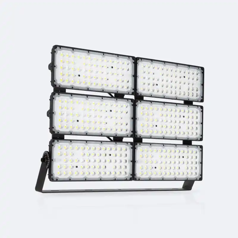 Projecteur led 1200w-180000 lumens-professionnel variable 0-10v-ip66