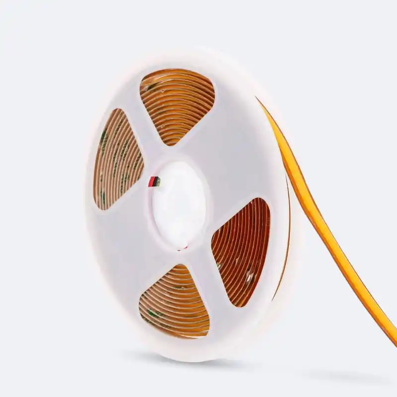 Ruban 5m led freecut-cob 8mm-12v-ip20 coupe libre-4000k