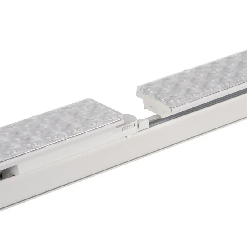 Réglette led 38w cct-115cm pour Rail 3 allumages LTL 38W-114-CCT