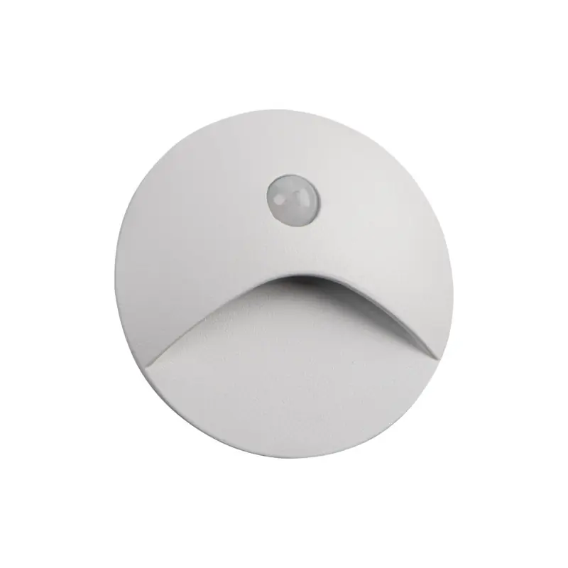 Encastré mural LED détection rond blanc escalier EXIN LED PIR 220v